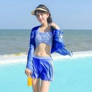 Áo tắm nữ 2019 mới hot suối bảo thủ chia ba mảnh gợi cảm Hàn Quốc che bụng đã mỏng và phẳng góc bơi - Bộ đồ bơi hai mảnh
