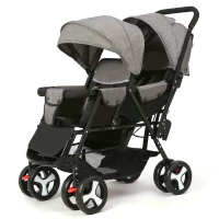 Nhật Bản Sau xe đẩy, kích thước của xe đôi, con thứ hai, xe đẩy, ghế ngồi, em bé, em bé sinh đôi - Xe đẩy / Đi bộ các loại xe đẩy cho bé