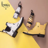 L_RAIN UMBRELLA Женский складной, удобный, удобный и дождливый дождь, два используют новую личность творческий солнечный зонтик 2019 года, маленький черный зонтик