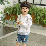 Quần áo chống nắng cho trẻ em. Quần áo mỏng ngoài trời Hàn Quốc quần áo chống nắng cho trẻ em 2019 siêu mỏng thời trang hè hoang dã - Quần áo ngoài trời cho trẻ em