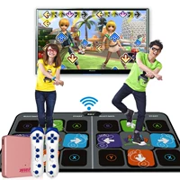 Kết nối dance dance pad TV giao diện người đôi máy trò chơi dành cho nam và nữ đầu tiên nhảy toàn thân dày - Dance pad thảm nhảy đôi