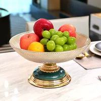 Глянцевая глина, журнальный столик, фруктовое украшение для гостиной, легкий роскошный стиль
