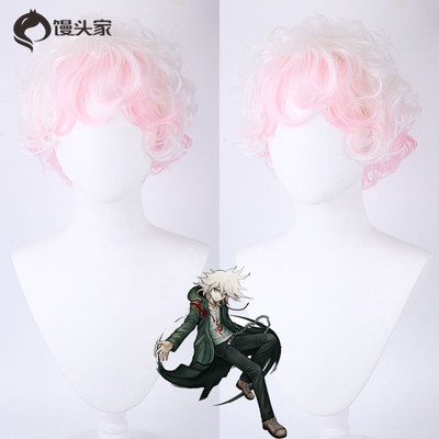 taobao agent Steamed Bun Home Bar ball dance 2 狛 狛 凪 and despair high school student anime cos wigs