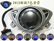 Phụ kiện xe máy đã được chỉnh sửa đồng hồ LCD LCD Đồng hồ đo điện tử Yamaha RSZ - Power Meter