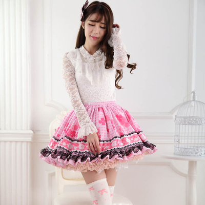 taobao agent Genuine Japanese lace mini-skirt for princess, Lolita style