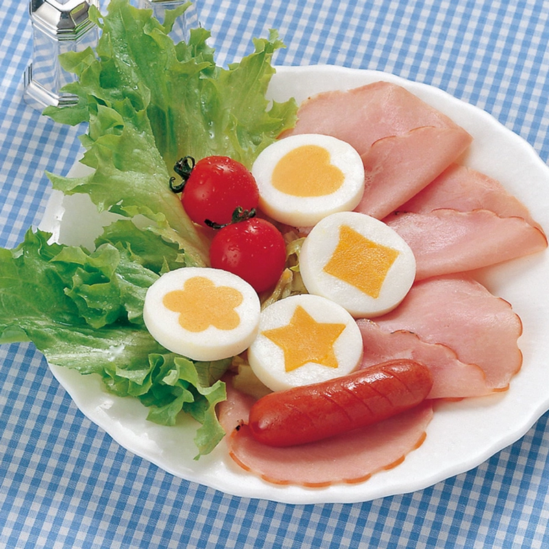 Nhật Bản Fancy Shape Egg Boiler DIY Egg Mold Hộ gia đình Trứng hấp Bento Khuôn - Nồi trứng