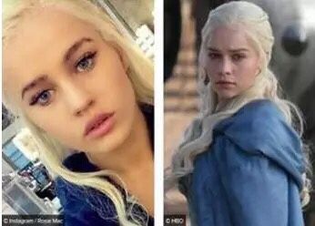 taobao agent Dragon mother wig right game Dragon mother dragon mother silver gold cos fake launch drill wig long curly hair