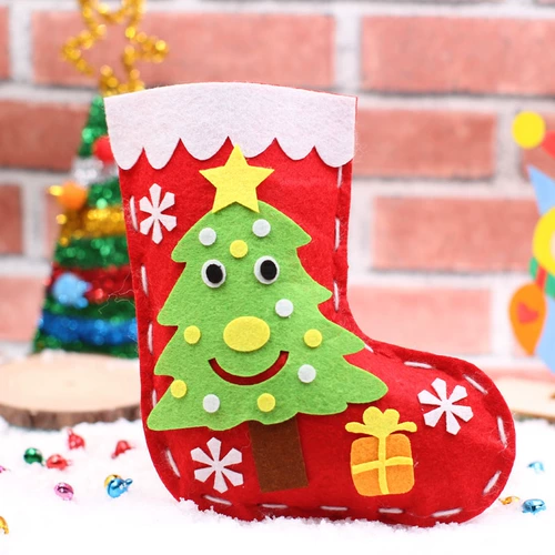Креативный набор материалов для детского сада, рождественское украшение, «сделай сам», подарок на день рождения