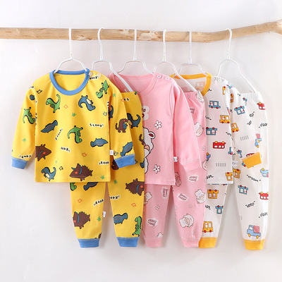 taobao agent Children's demi-season cotton set, pijama