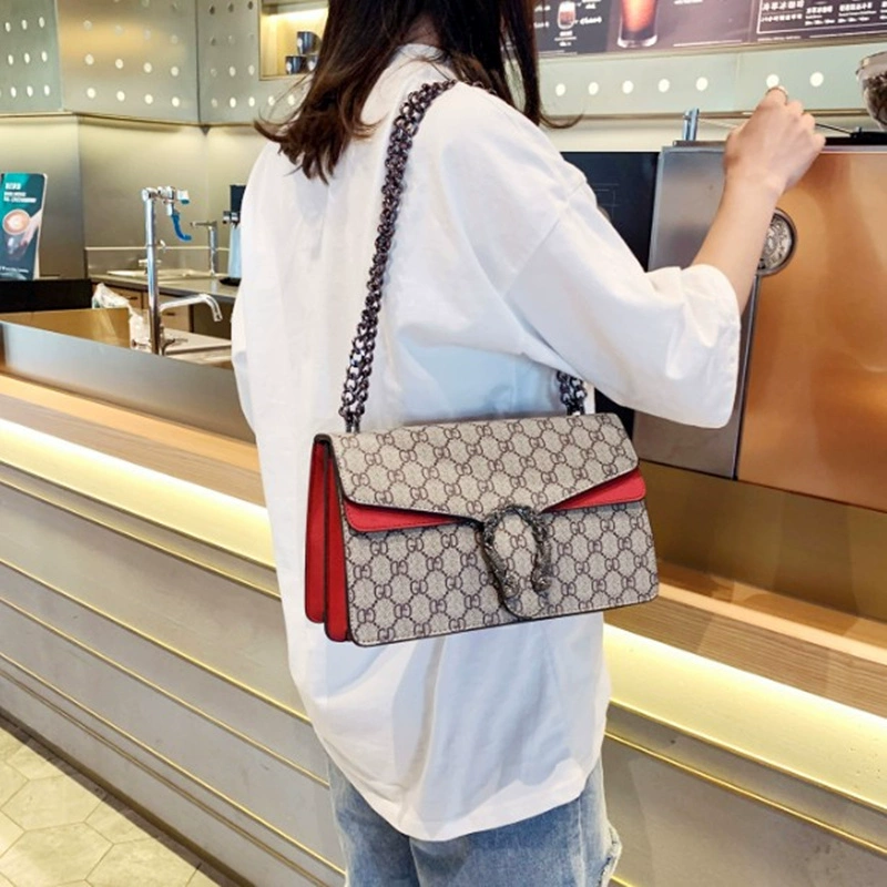 Dionysus bag ins phong cách nước ngoài phổ biến túi nữ 2020 phiên bản mới của Hàn Quốc của túi messenger vai retro chic chain bag - Túi xách nữ