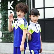 Quần áo trẻ em mẫu giáo mùa hè Đồng phục học sinh tiểu học đặt quần áo thể thao cho học sinh trung học hè - Đồng phục trường học / tùy chỉnh thực hiện
