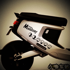 Наклейки на электромобиль