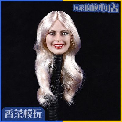 taobao agent DSTOYS D-010 1/6 European and American women's hair transplant head carving spot