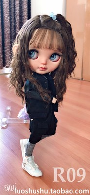 taobao agent Spot [Fall] 3 points and 4 points giant baby BJD small cloth Blythe wig milk soft silk baby 