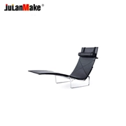 JuLanMake thiết kế nội thất PK24 CHAISE LONGUE CHAIR ghế da nhập khẩu - Đồ nội thất thiết kế