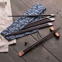 Японские ретро экологичные деревянные палочки для еды из натурального дерева, подарок на день рождения