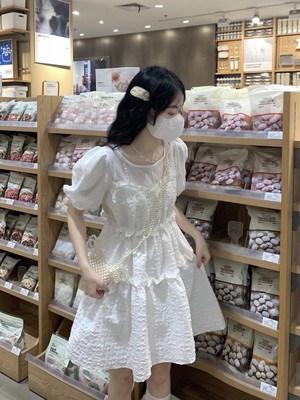 taobao agent Set, dress, mini-skirt, plus size, french style