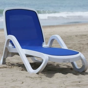 Shuran nhựa có thể ngả hồ bơi gấp ngoài trời đồ nội thất giải trí bàn ghế ghế bãi biển giường K05 - Bàn ghế ngoài trời / sân