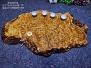 Kung Fu bộ trà khắc gốc bàn cà phê gỗ rắn bàn trà vàng 樟 rễ khắc khay trà nhà ban công cây rễ trà biển 408 - Các món ăn khao khát gốc