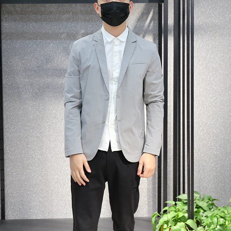 Men's cotton summer jacket, slim fit