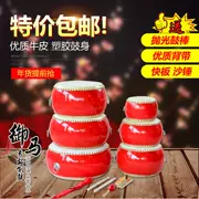 5 6 8 9 Trống da bò 10 inch, trống, trống đồ chơi trẻ em, mẫu giáo, trống, trống, trống, bộ gõ - Đồ chơi nhạc cụ cho trẻ em