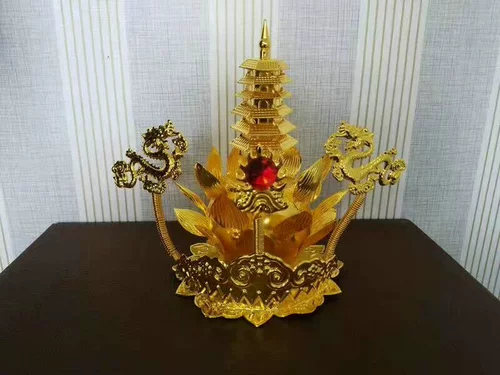Дао бутик -пагода Корона Фея Корона Руйя Корона Чистая Медная Корона