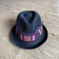 Этническая дышащая солнцезащитная шляпа, универсальная шапка для отдыха, с вышивкой, этнический стиль