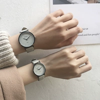 Ретро водонепроницаемые универсальные часы для влюбленных для отдыха, простой и элегантный дизайн, в корейском стиле