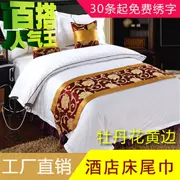 Khách sạn bộ đồ giường khách sạn phòng khách giường cuối g khăn giường cuối giường cờ giường đệm - Trải giường