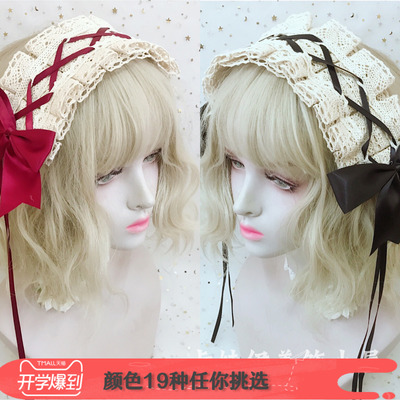 taobao agent Japanese headband, hair accessory, Lolita style