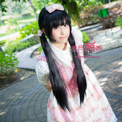 taobao agent Black wig, Lolita style, cosplay