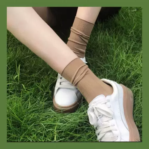 Hyuna Wind Wind Velvet Thin Elastic Socks, коротки