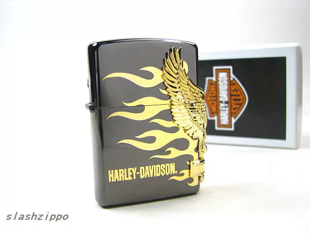 Zippo Harley Collection Series 2008 первая редакция Harley Flame Middle Eagle