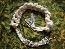 Парашютный шнур 退役正品 降落伞拆伞绳/救生绳/困扎绳/帐篷拉绳/6.5米28根/7芯