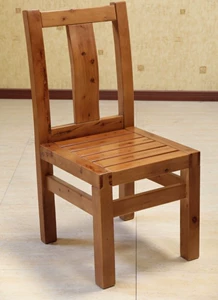 Cypress gỗ ghế ăn lớn ghế ăn ghế gỗ tuyết tùng đồ nội thất tình yêu đồ nội thất nhà máy trực tiếp giá bán hàng ghế lớp