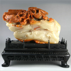 Набор для резьбы по камню 寿山石摆件精品