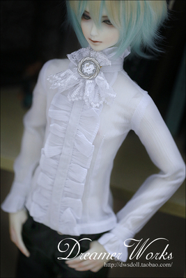 taobao agent 3 points and 4 minutes BJD SD baby coat semi -transparent gauze lace lace prince shirt 1/3, 1/4, uncle