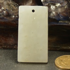 Подвеска для автомобиля 和田玉器清代白玉平安无事牌子 挂件佩件特价包邮古董古玩收藏