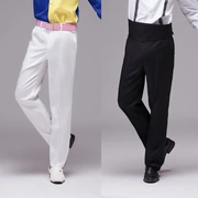 Quần tây nam phiên bản Hàn Quốc của quần phù hợp thẳng hợp xướng hiệu suất quần nam