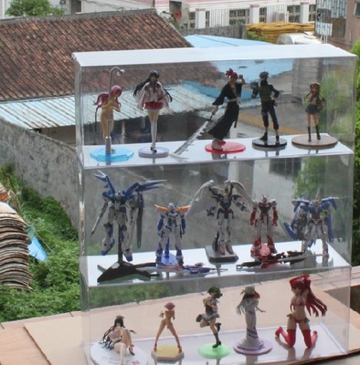 taobao agent 【Move the display box】Hand -made model display box molds can be placed in 14 sizes plastic boxes