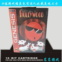 Trò chơi MD 16 bit Sega trò chơi âm thanh nổi thẻ đen nhà điều khiển trò chơi Spot Goes to Hollywood - Kiểm soát trò chơi tay cầm ps3 chính hãng