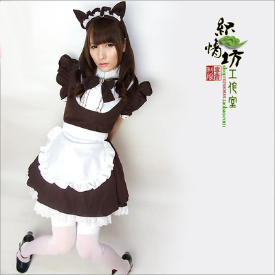 taobao agent Japanese animation waiter clothes Cosplay service bell cat and women's maid service coffee shop maid service