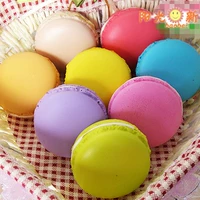 Chơi đồ chơi trong nhà Mô phỏng cao Bánh Macaron Pháp Món tráng miệng Mô hình Góc mẫu giáo Đồ chơi nhân vật búp bê bjd