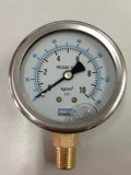 YN-60 Сталовая амортизация из нержавеющей стали Таблица 0-250 кг/МПа/PSI Shock Anti-Anti-давление гидравлическое вакуумное таблица