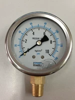 YN-60 Сталовая амортизация из нержавеющей стали Таблица 0-250 кг/МПа/PSI Shock Anti-Anti-давление гидравлическое вакуумное таблица