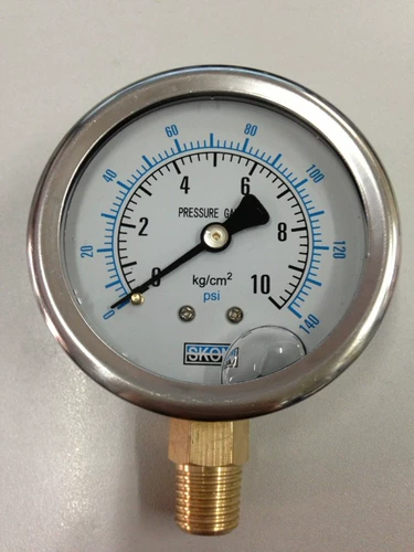 YN-60 Сталовая амортизация из нержавеющей стали Таблица 0-250 кг/МПа/PSI Shock Anti-Anti-давление гидравлическое вакуумное таблица