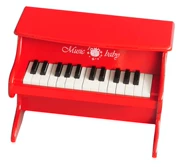 Âm nhạc cho trẻ em đồ chơi piano 25 phím máy tính để bàn nhỏ piano bằng gỗ khu vực đồ chơi âm nhạc - Đồ chơi nhạc cụ cho trẻ em