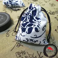 Продвижение индийская сине -белая фарфоровая портретная пакетная заводская заводская настройка Прямая продажа керамика Упаковка индивидуальная карман для монет