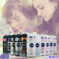 Nhập khẩu Nivea nam giới và phụ nữ chống mồ hôi mùi hương nước hoa cốc lỏng nách chăm sóc cơ thể khử mùi sương the giới nước hoa nam