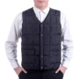 Mùa thu và mùa đông vest vest vest nam trung niên vest nam trung niên lỏng áo cotton dày vai áo khoác mùa đông nam